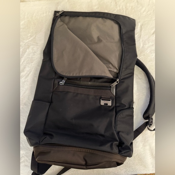 TUMI Birch Roll-Top Travel Backpack, Black - Picture 10 of 15